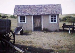 adobe shed at Rodeo Ranch Museum